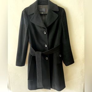 Vintage Banana Republic belted wool blend coat - Petite medium